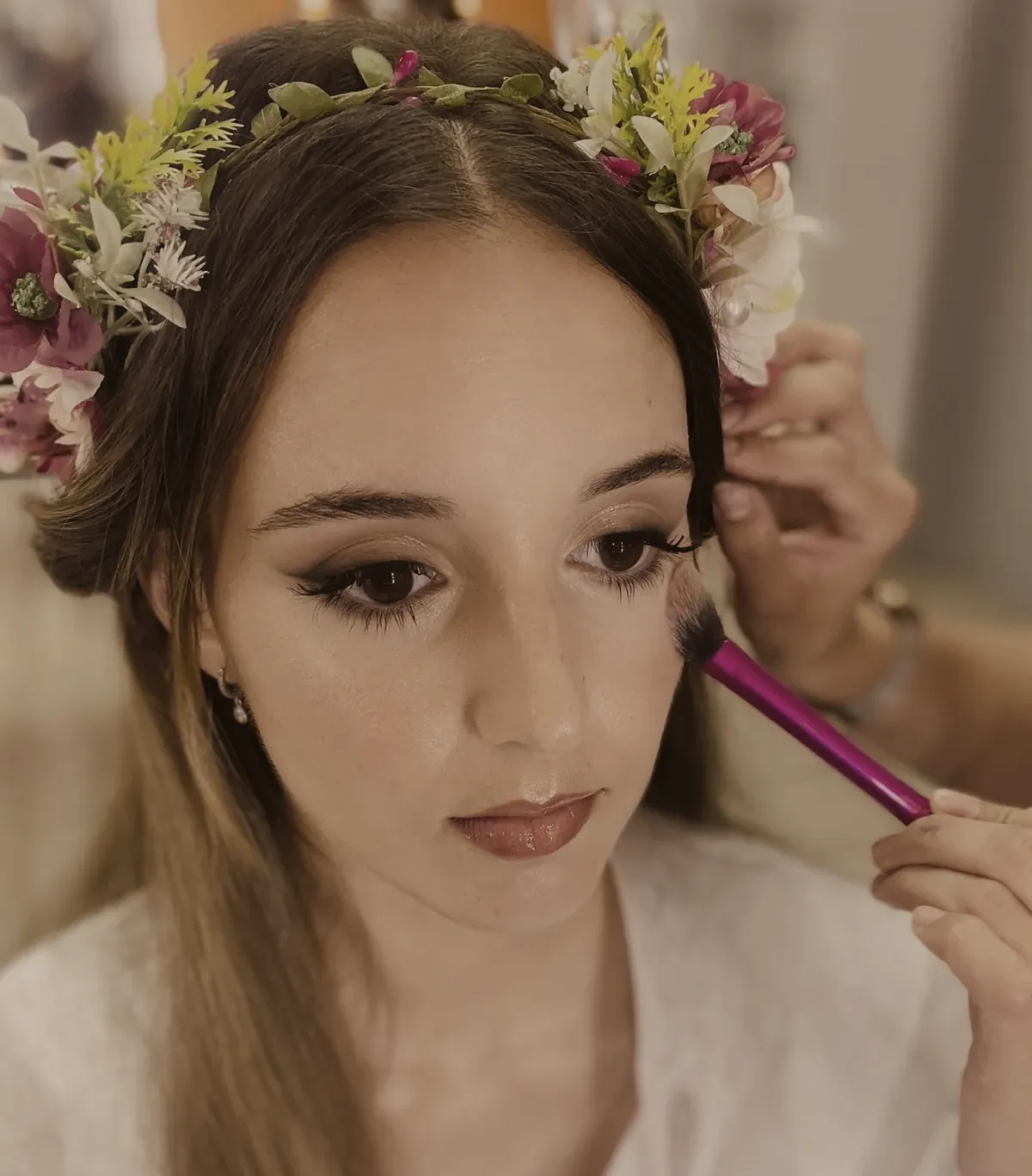 Maquillaje de novia que aguanta el calor en Gran Canaria